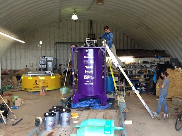The first prototype was intended to produce 1,000 liters (264 gallons) of water per day, but the size of the system and the equipment needed to install it has steered the team toward a more compact and portable design