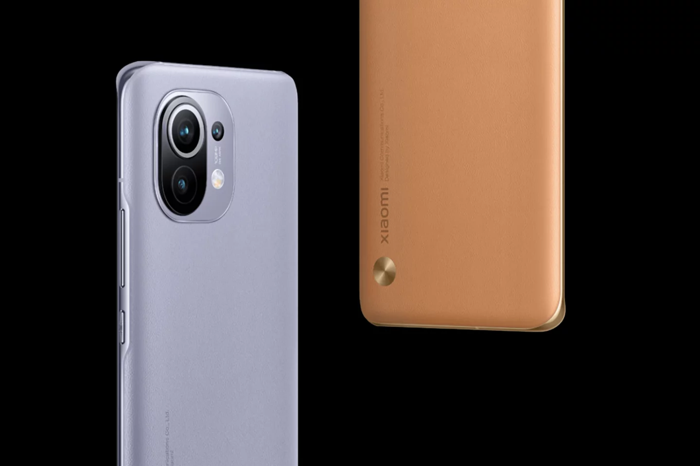 The Mi 11 is available with both a glass and vegan leather backing