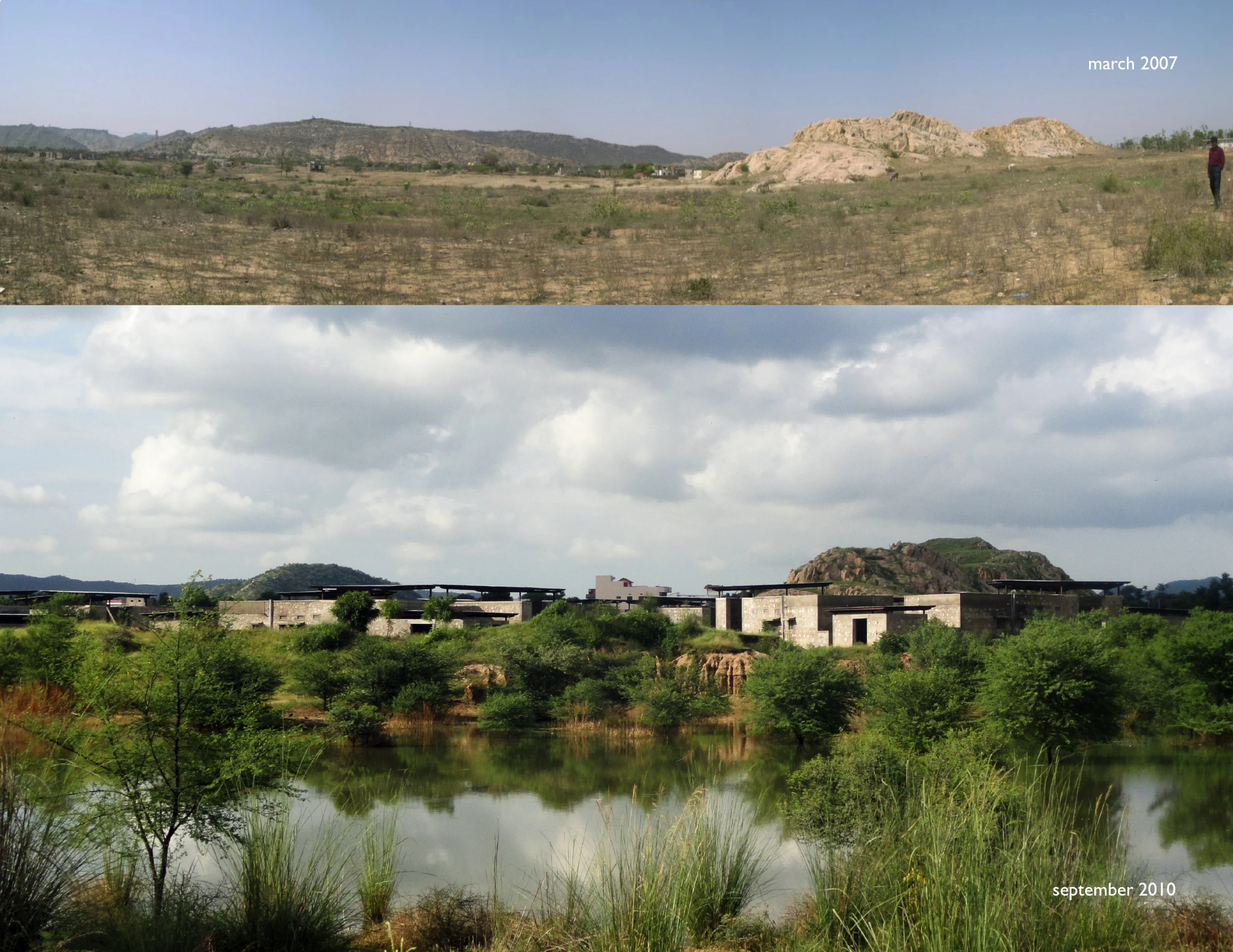 RMA Architects was required to completely re-landscape the area (Photo: Robert Stephens, RMA Architects)