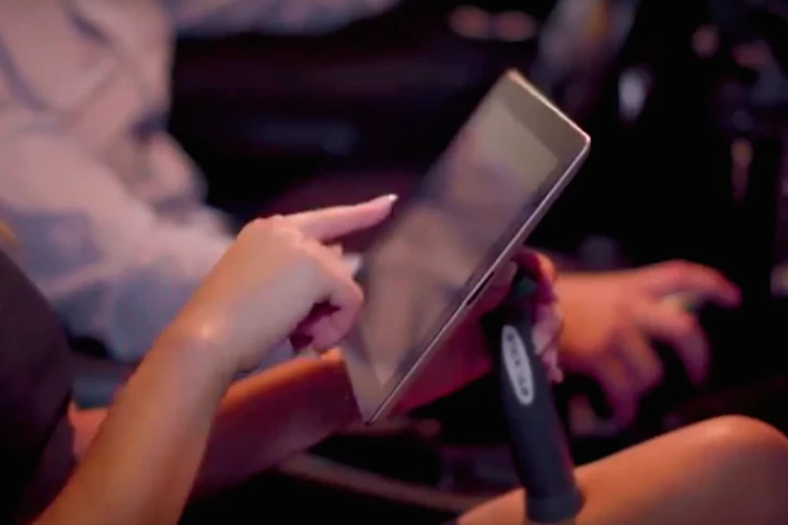 Stick Tab does exactly what it says… it sticks… to a tablet