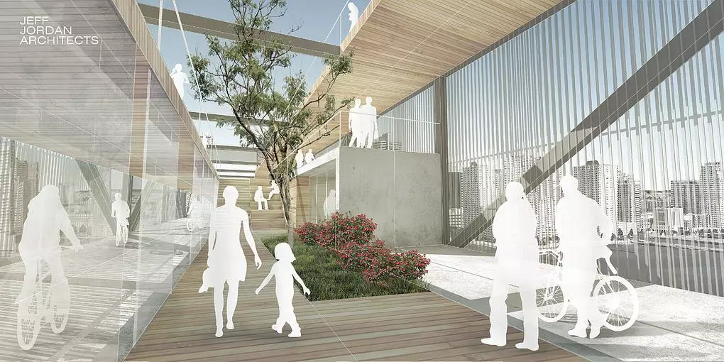 Currently, the proposal calls for a bridge for pedestrians and cyclists that measures a shade under a mile (1.5 km) in length