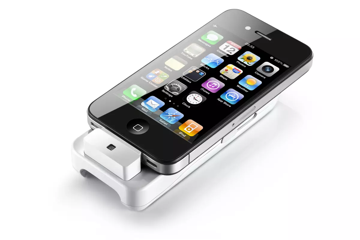 General Imaging has announced a hand-held projector specially developed for the iPhone and iPos touch called ipico