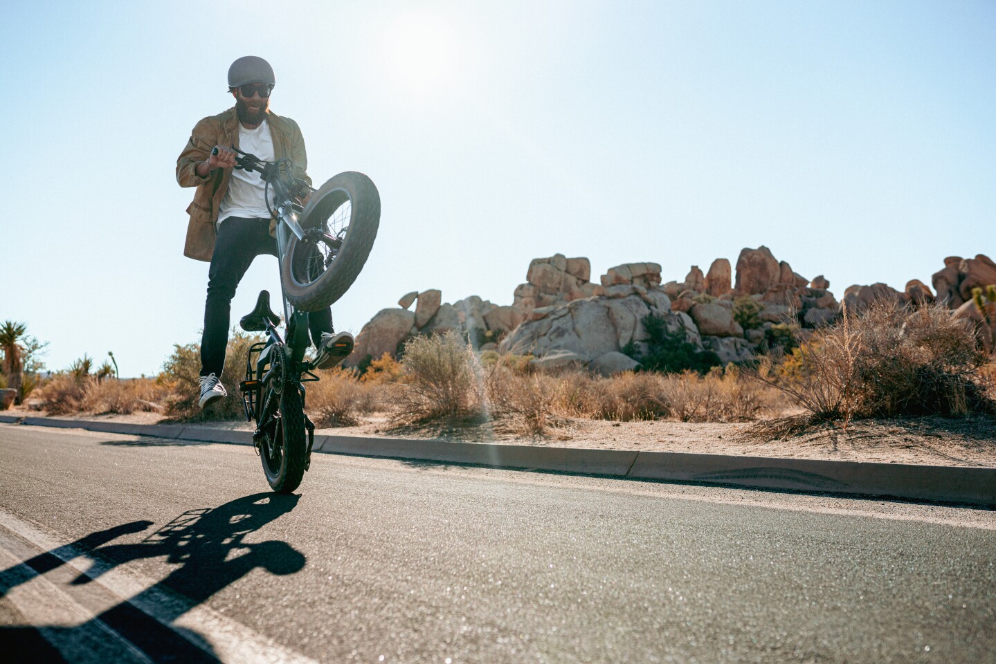 The 500-W rear hub motor might even help you pop a wheelie