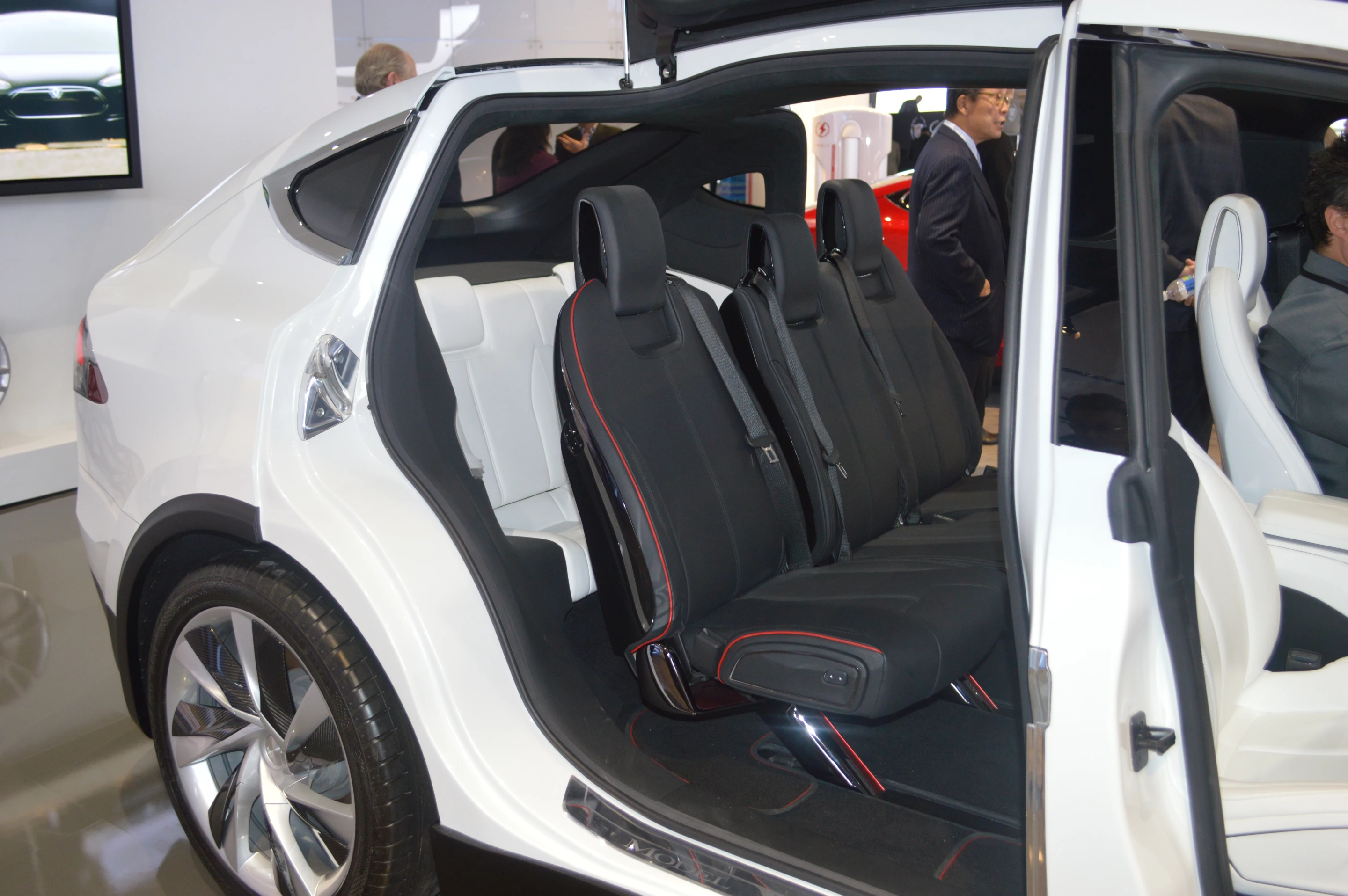 Inside the Tesla Model X