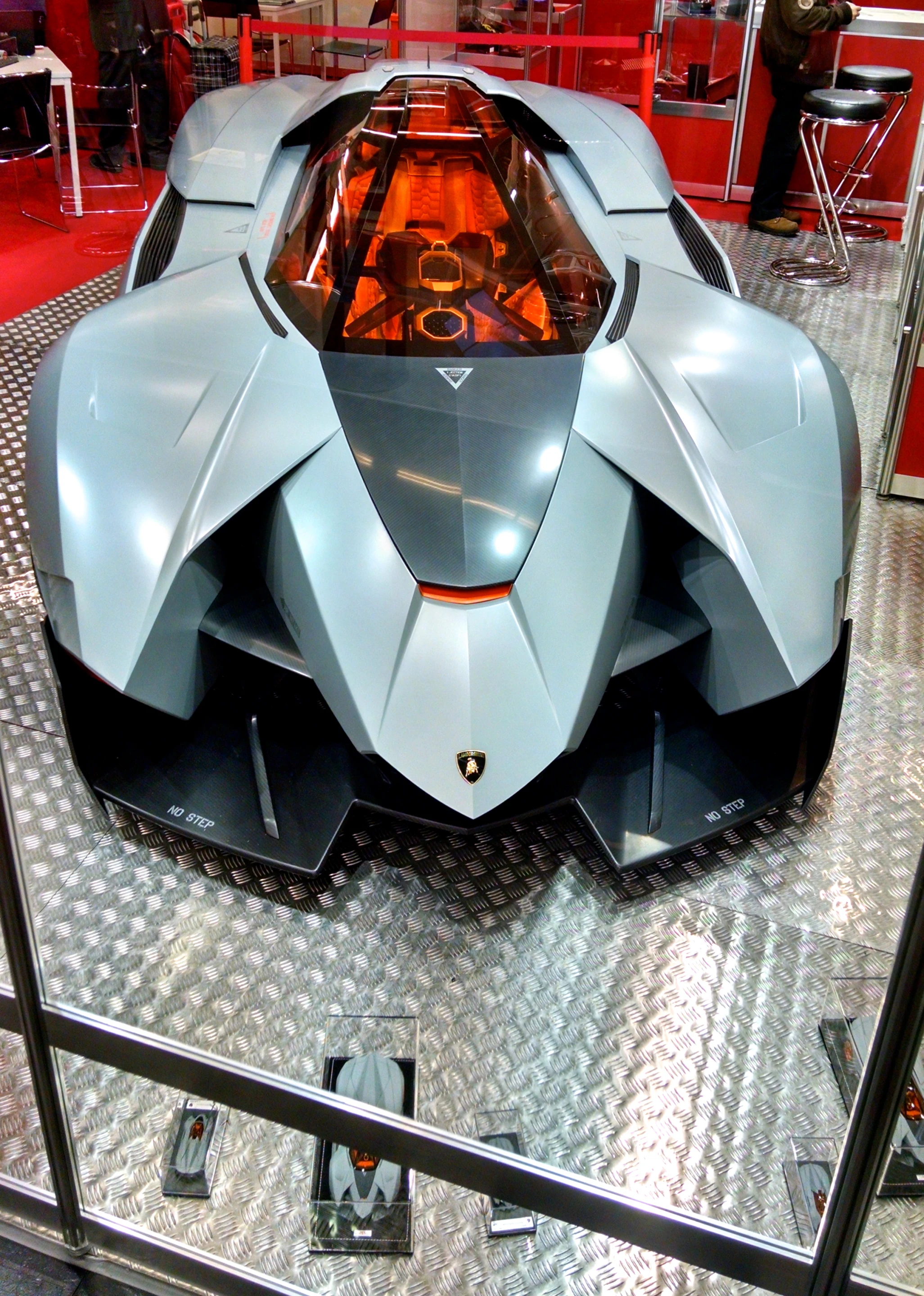 The Egoista was originally revealed as part of Lamborghini's 50th anniversary celebration in 2013 (Photo: C.C. Weiss/Gizmag)