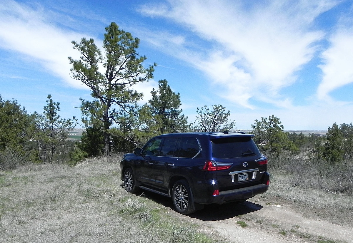 Although the LX 570 is as all-terrain-ready as it’s ever been, it’s a much more refined-looking vehicle than it has been in the past