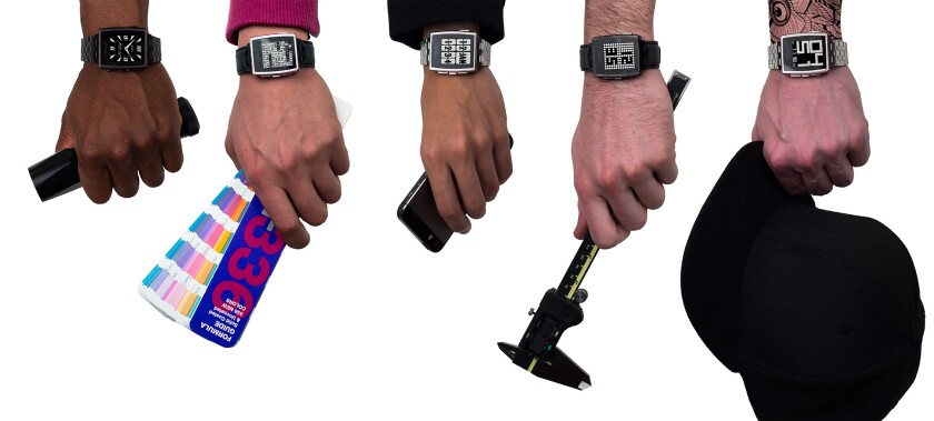 Official product shot of Pebble Steel
