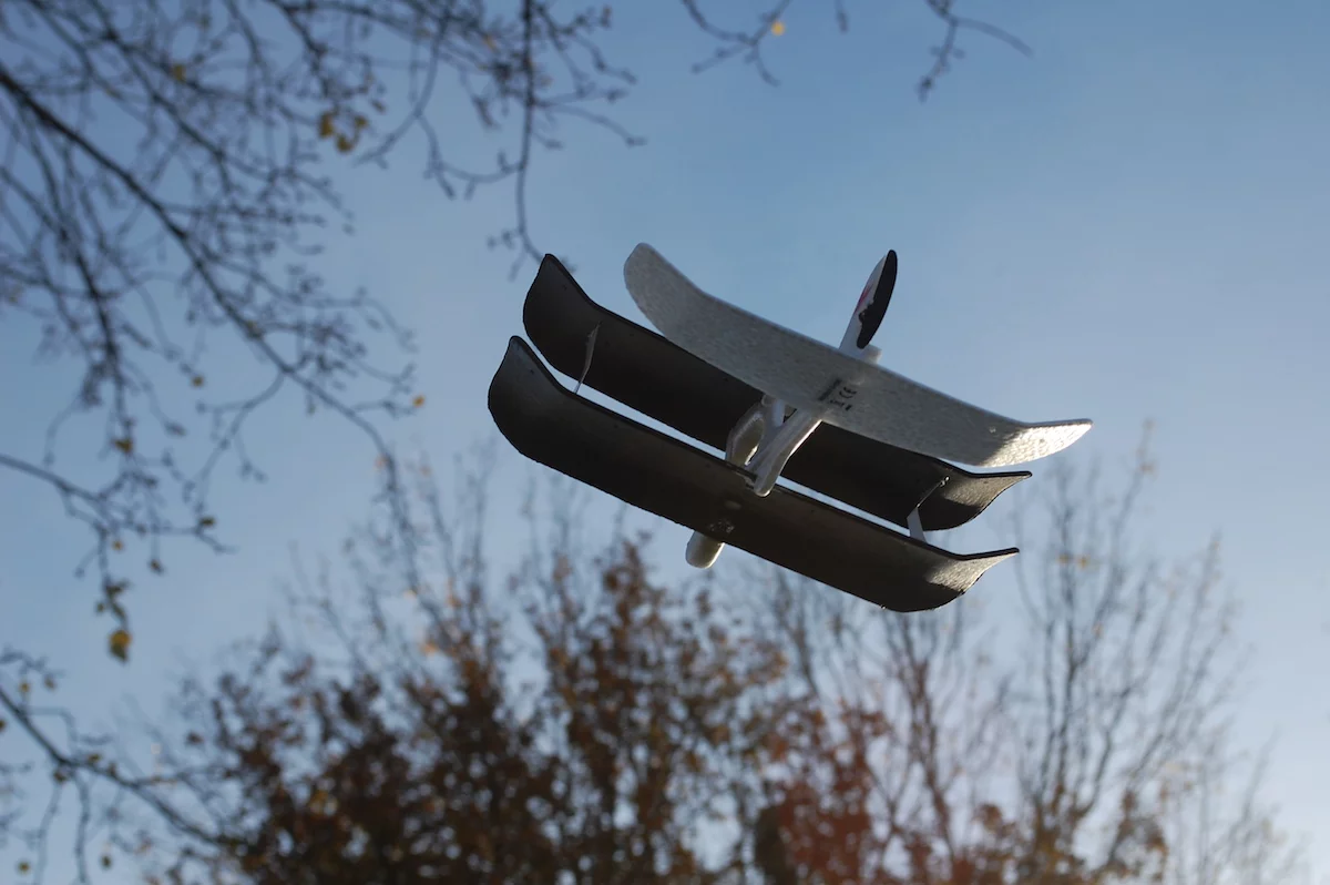 The SmartPlane has a range of about 60 m