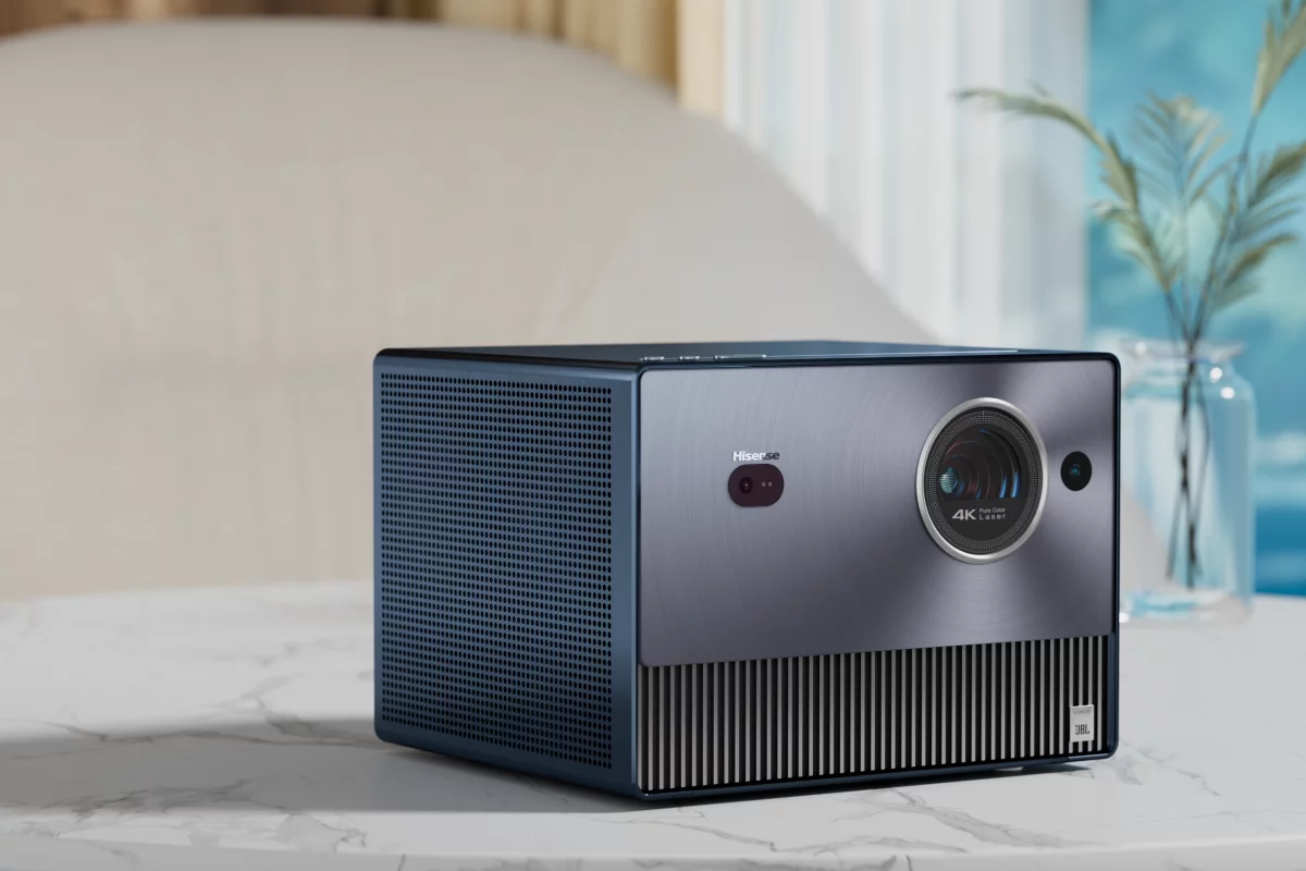 Hisense is promising "unparalleled color accuracy and picture quality" from the C1 TriChroma Laser Mini Projector