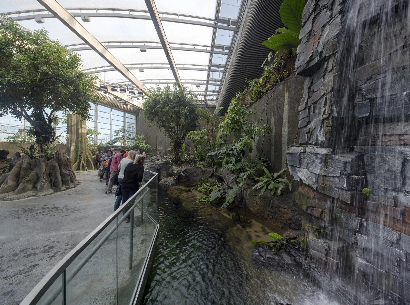 The 3XN architects wanted to create an adventurous experience for the aquarium’s visitors
