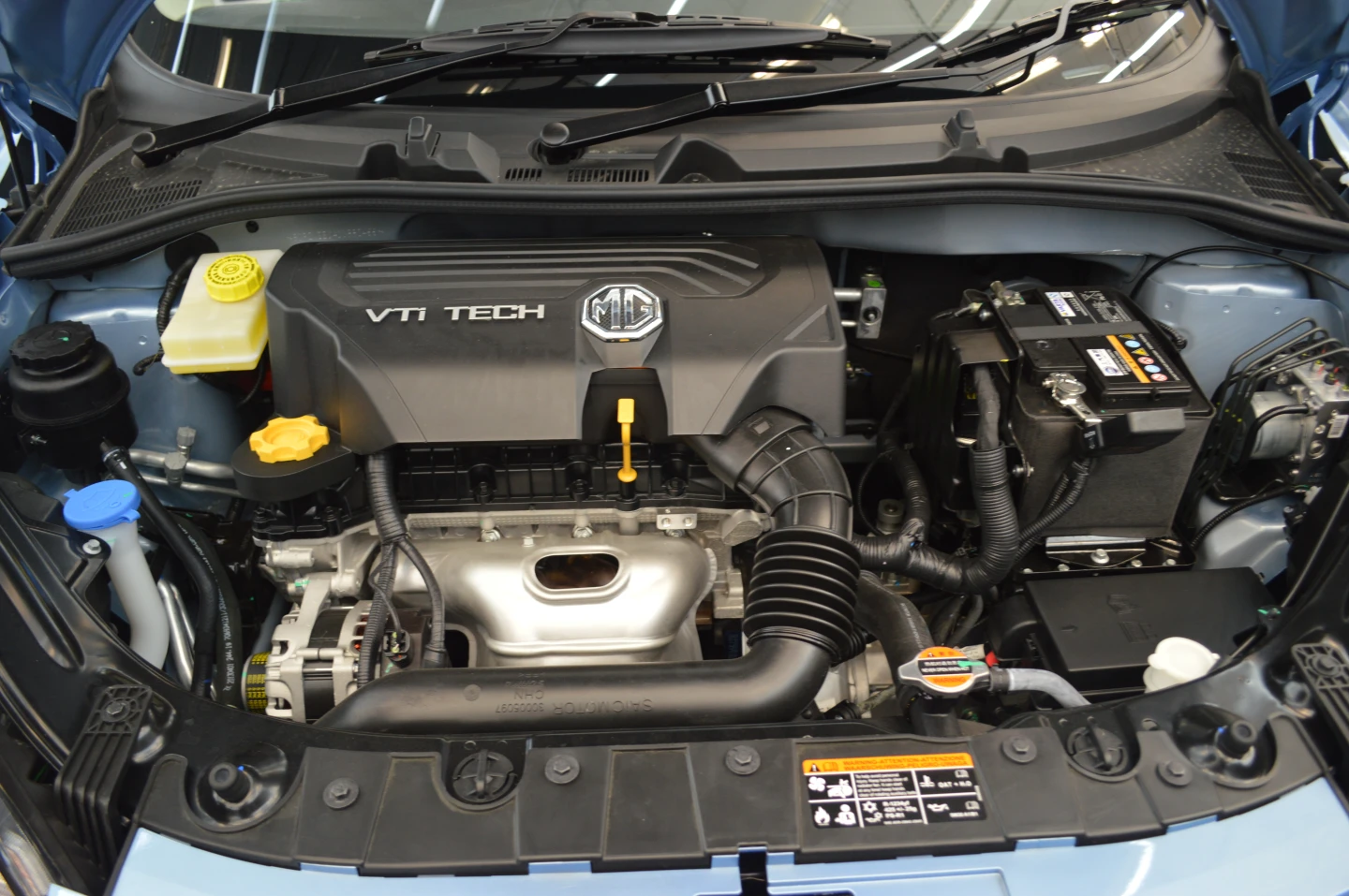 Under the MG3's hood (Photo: Gizmag)