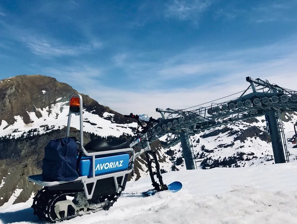 Aimed at mountain professionals, the utility variant adds safety features and a cargo rack