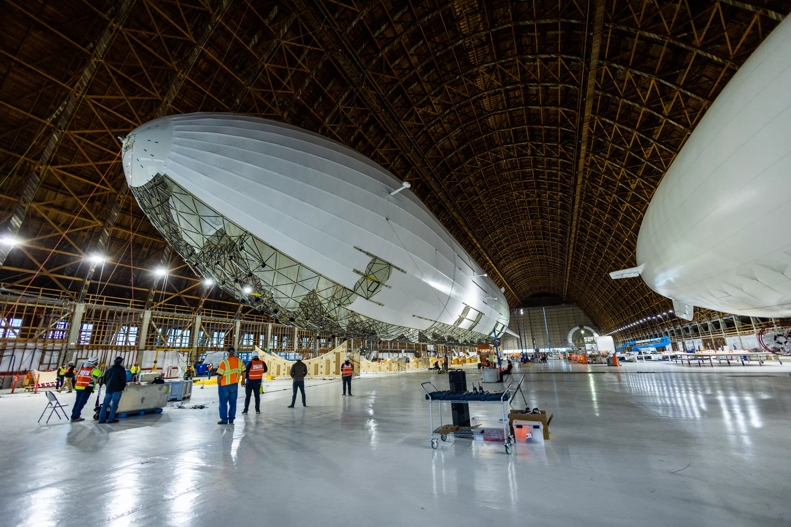 The LTA team has test-flown the Pathfinder 1 indoors