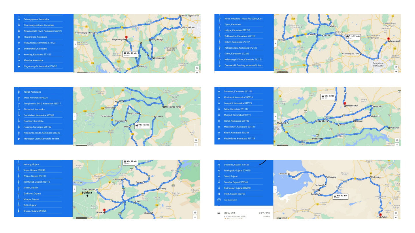 Route planning for the Guinness World Record attempt
