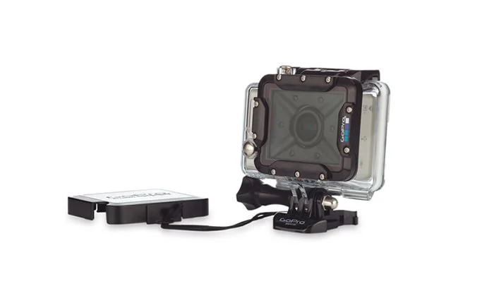 GoPro's new Dive Housing, with the HERO actioncam inside