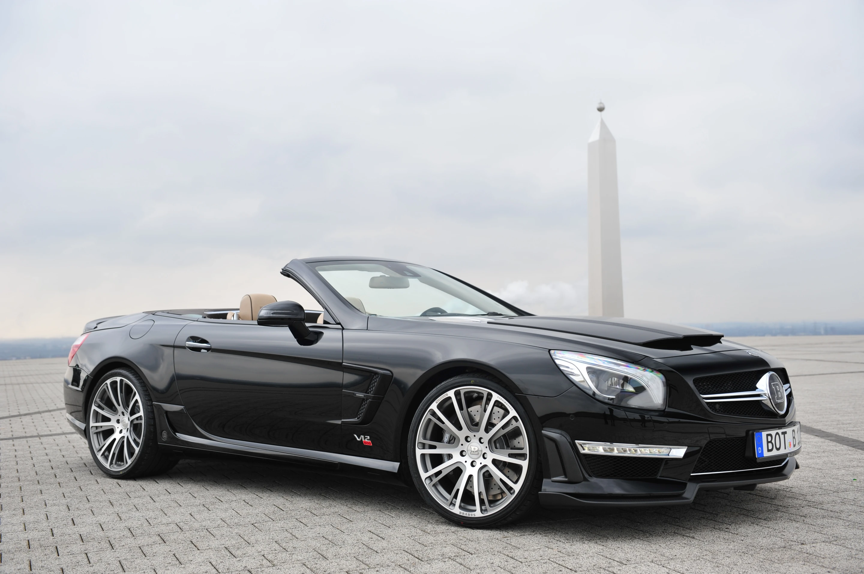 Mercedes' SL 65 AMG gets the Brabus treatment