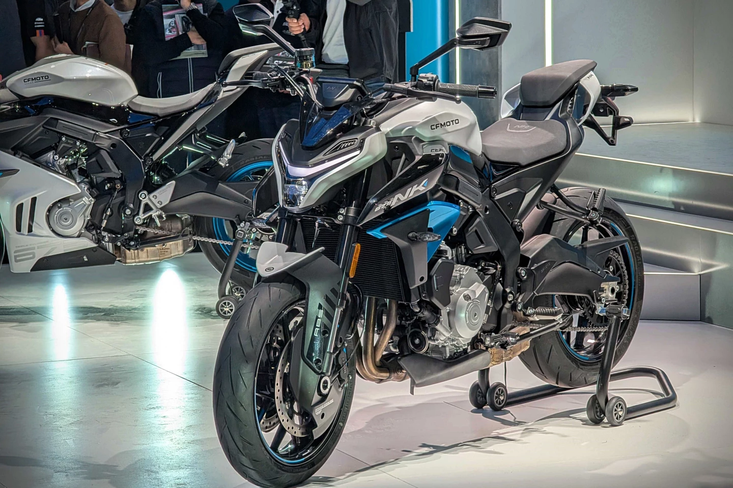 The upcoming 675NK was also on display