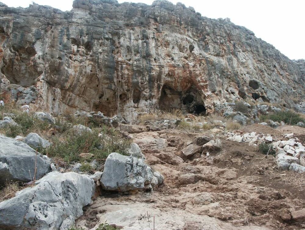 Misliya Cave in Israel, where the earliest human fossil outside of Africa was found