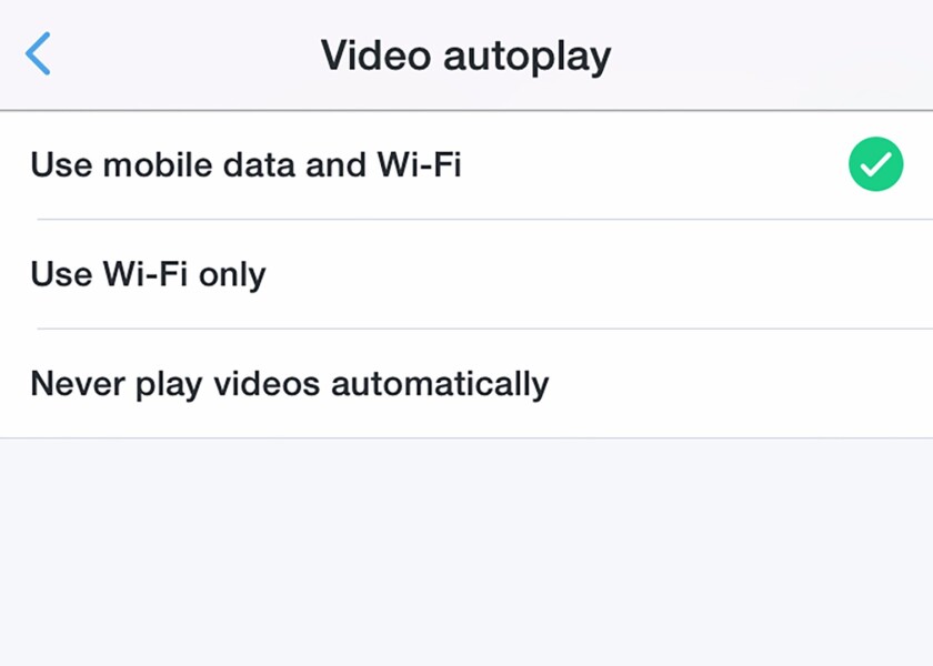 Don't like autoplaying videos? Turn them off