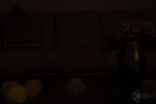 Watch the Dodecado transform into a new LED light