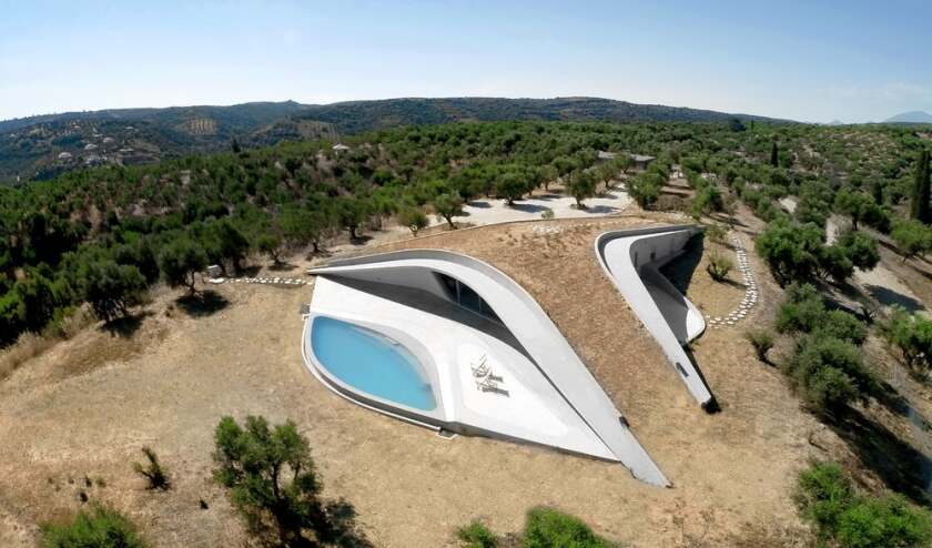 Villa Ypsilon has a total floorspace of 150 sq m (1,614 sq ft)