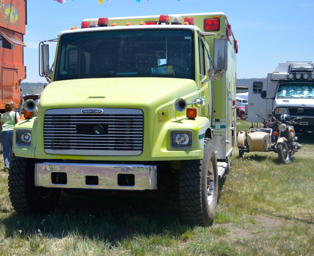 Part of the money-saving strategy behind this camper is being willing to leave your camper and possessions behind