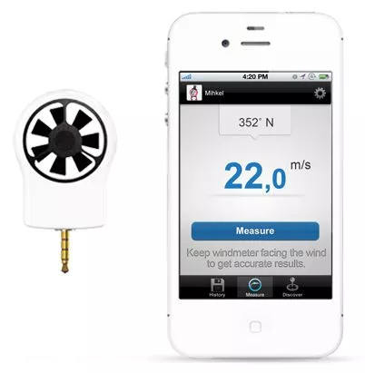 Shaka plugs into the iPhone's headphone jack