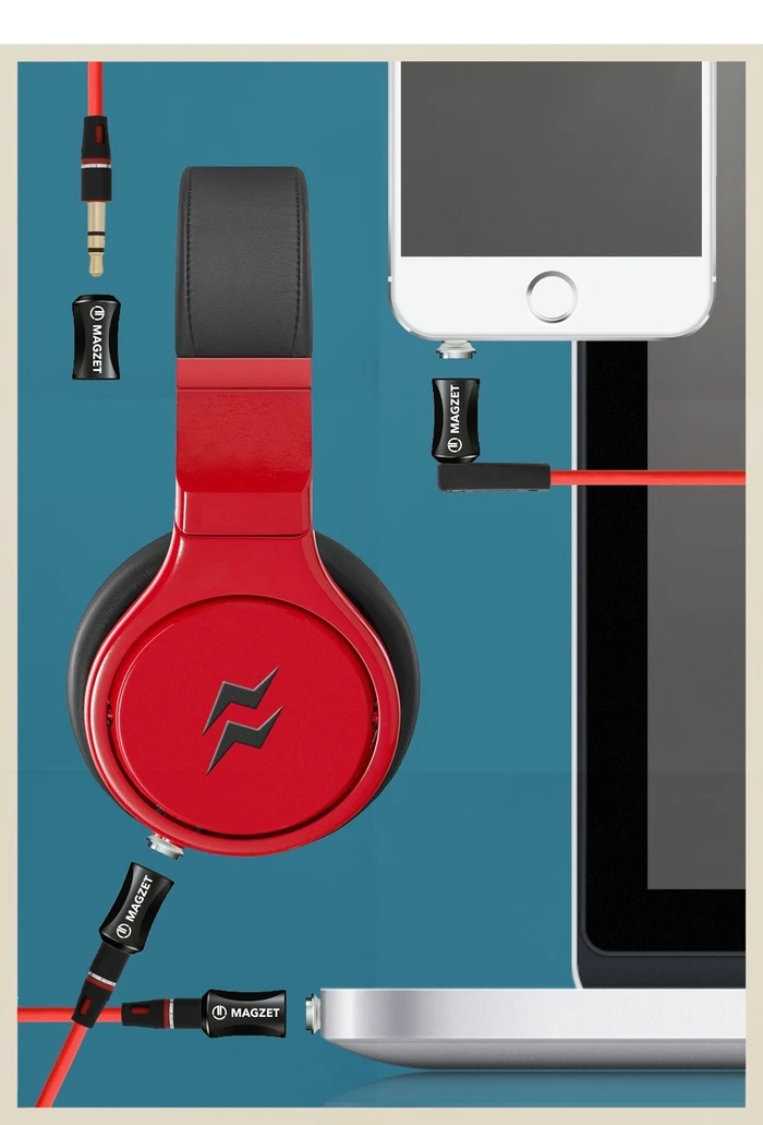 Magzet is promised to work with any audio jack