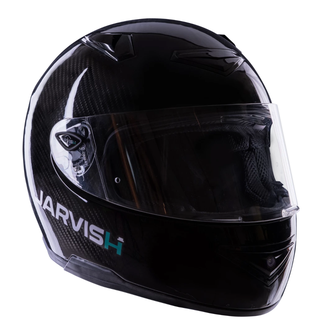 Jarvish X smart helmet: no external buttons to interfere with aerodynamics