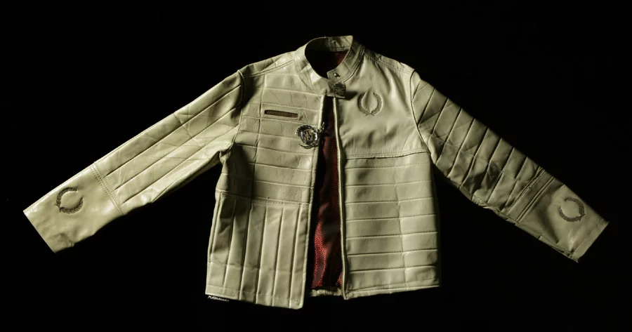 Platinum Dirt has launched a line of custom leather jackets, made from classic car upholstery