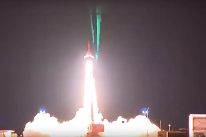 The free-flying hypersonic glider is designed to fly at Mach 8