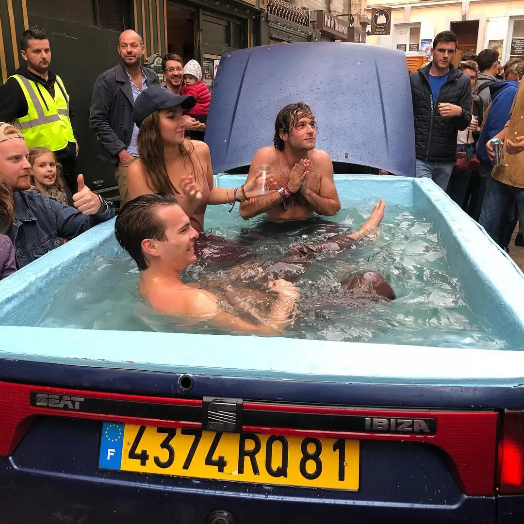 The Seat Ibiza Jacuzzi