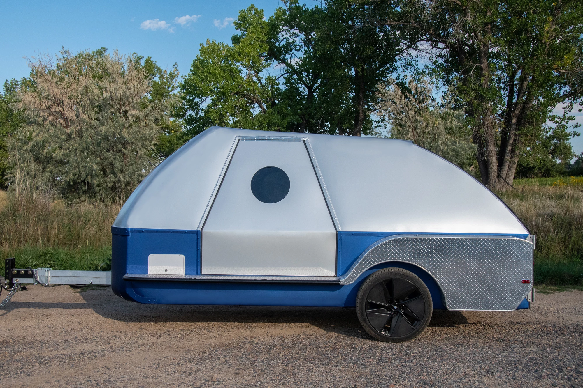 The Colorado Boulder has a revised teardrop shape designed for efficient aerodynamics