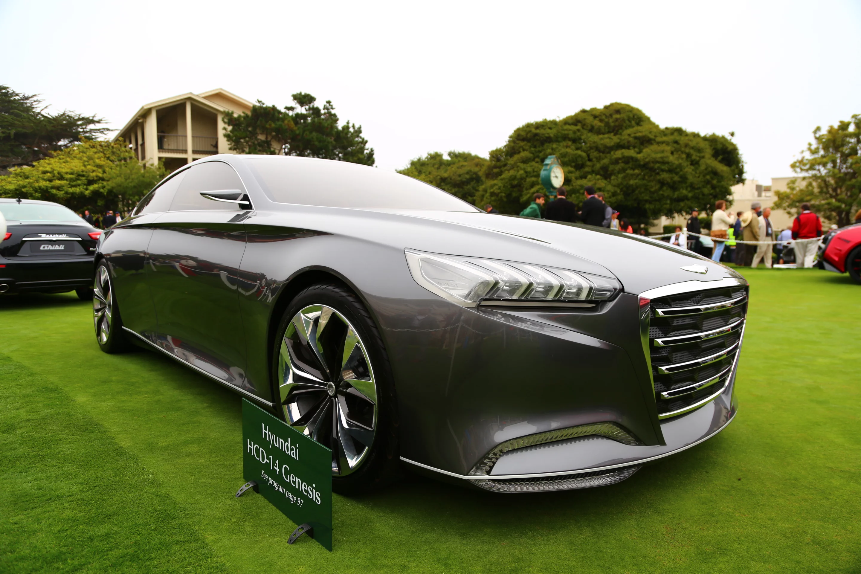 HCD-14 Genesis' interior and exterior designs were handled out of Hyundai's US design center in Irvine, California (Photo: Angus MacKenzie/Gizmag.com)