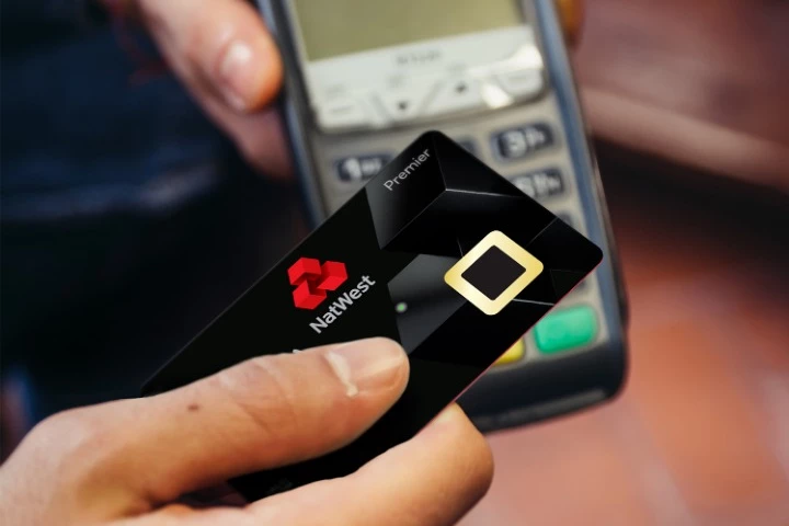 NatWest has selected 200 customers to trial the fingerprint-reading card