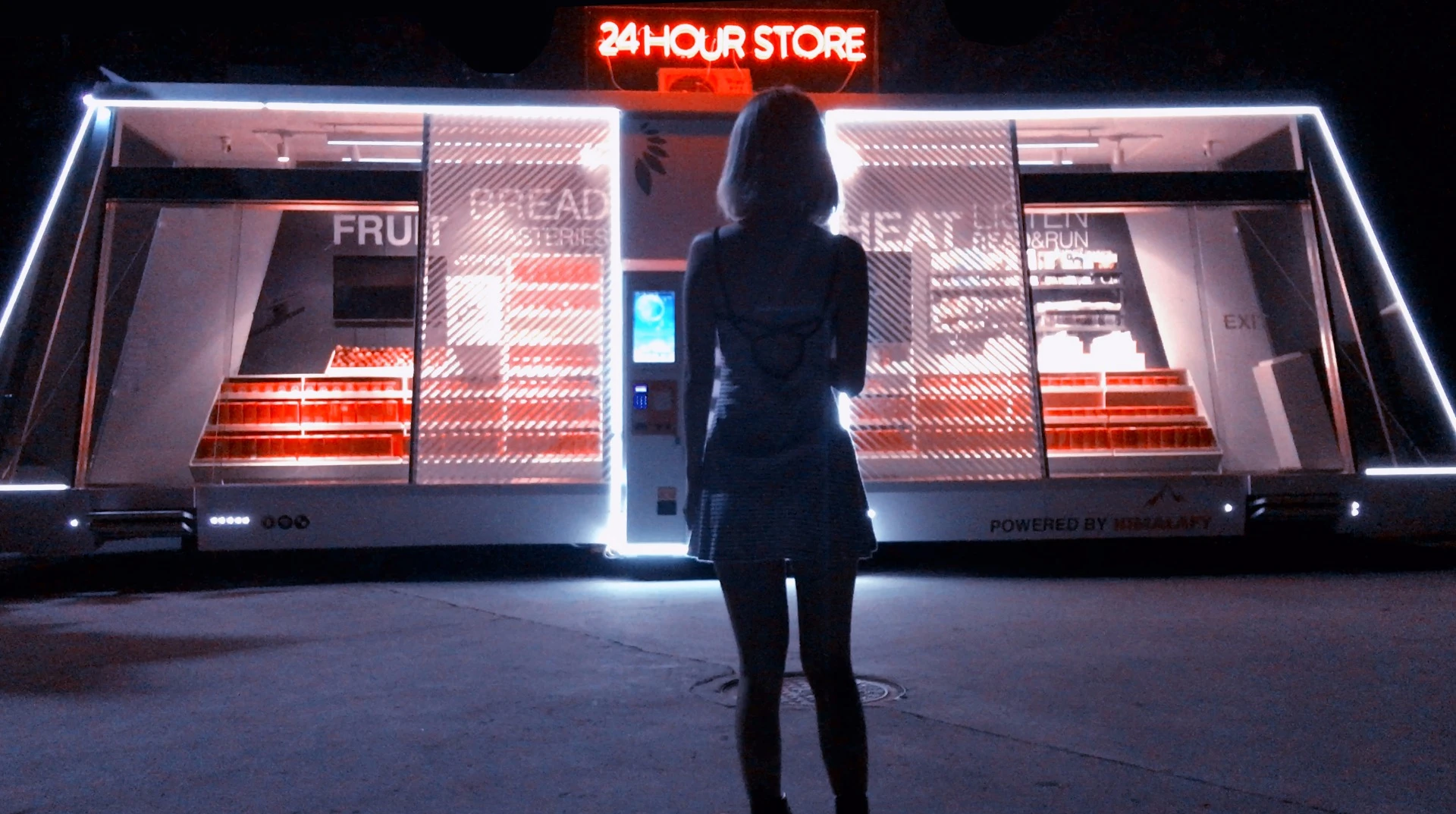Moby retail units will automatically monitor stock levels and battery charge, and return to base for restocking and recharging as required