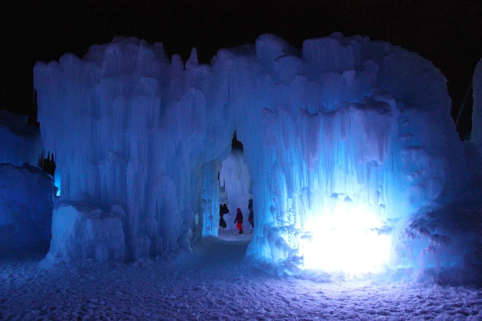 The Edmonton Ice Castle will be open for business until the spring