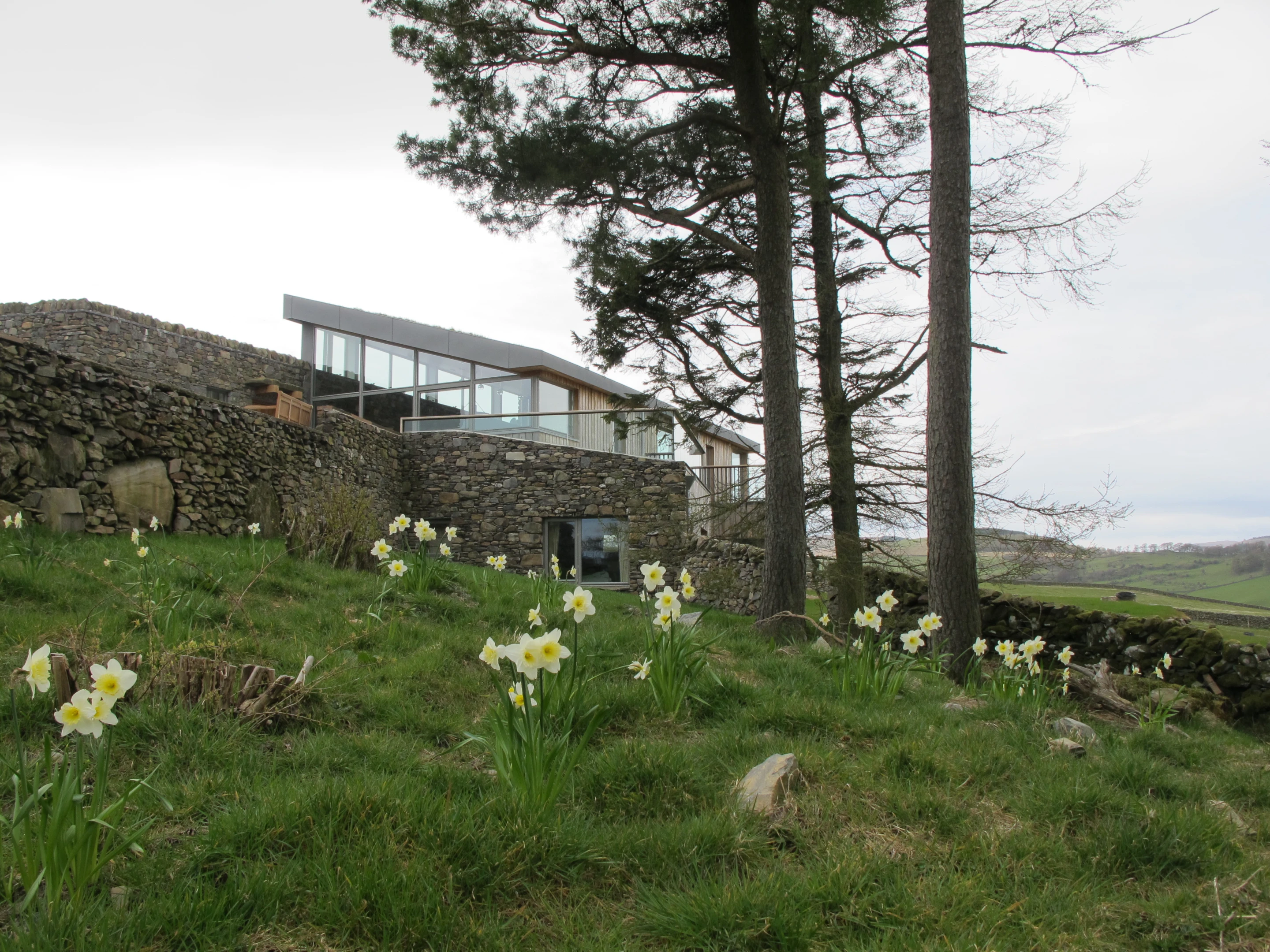 As well as being a working farmhouse, Three Glens will double as a guesthouse with meals made from ingredients either grown on the farm or others nearby (Photo: Mark Waghorn Architects)