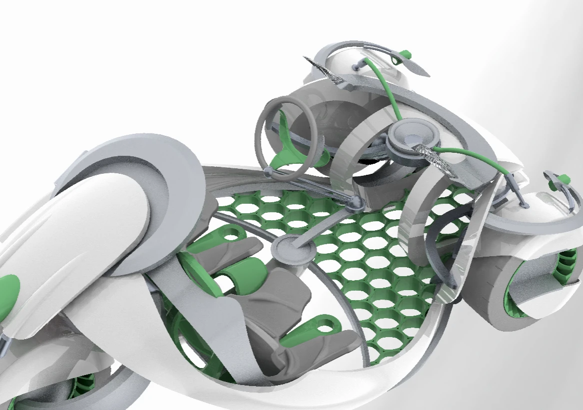 2040 direct drive vehicle concept