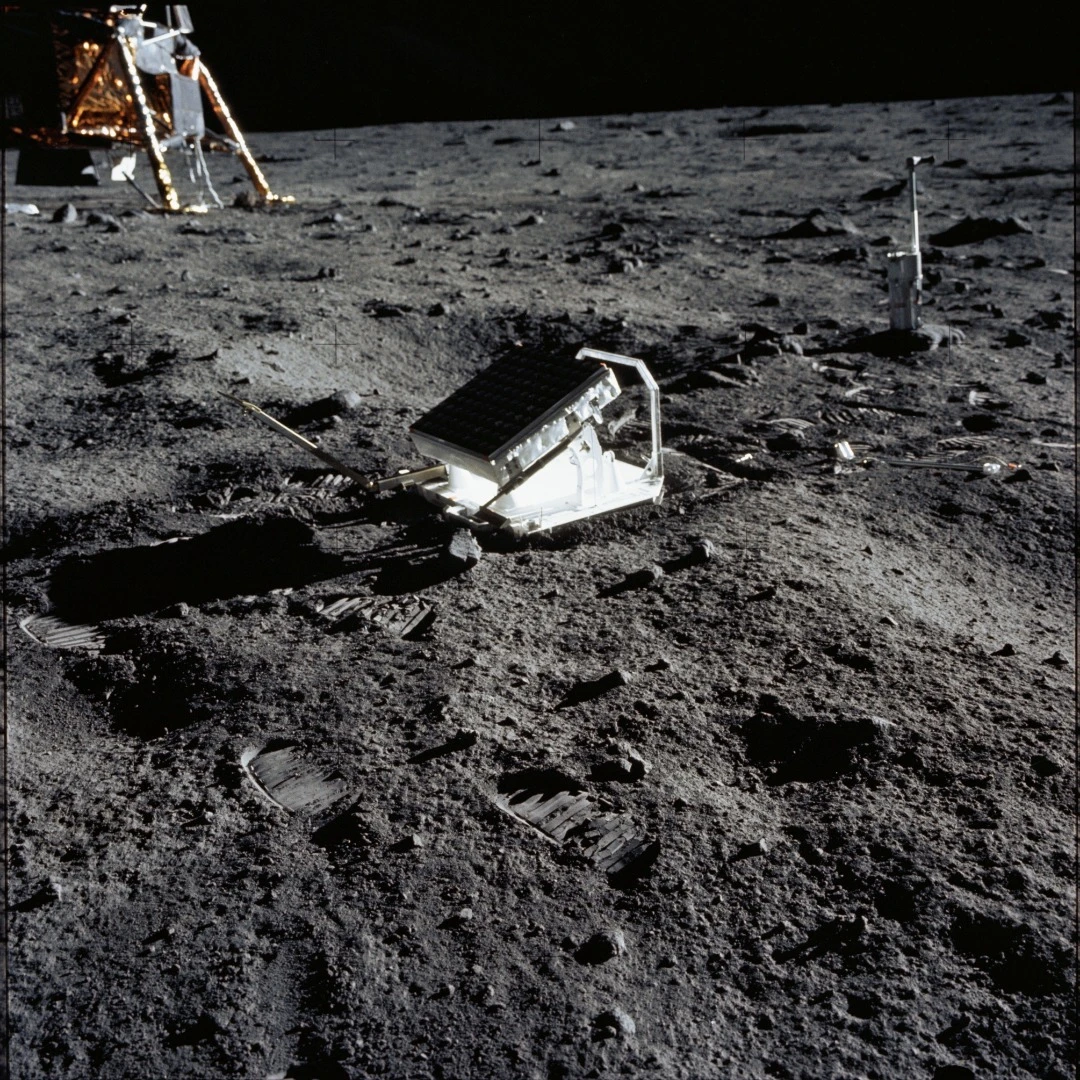 Laser reflector experiment