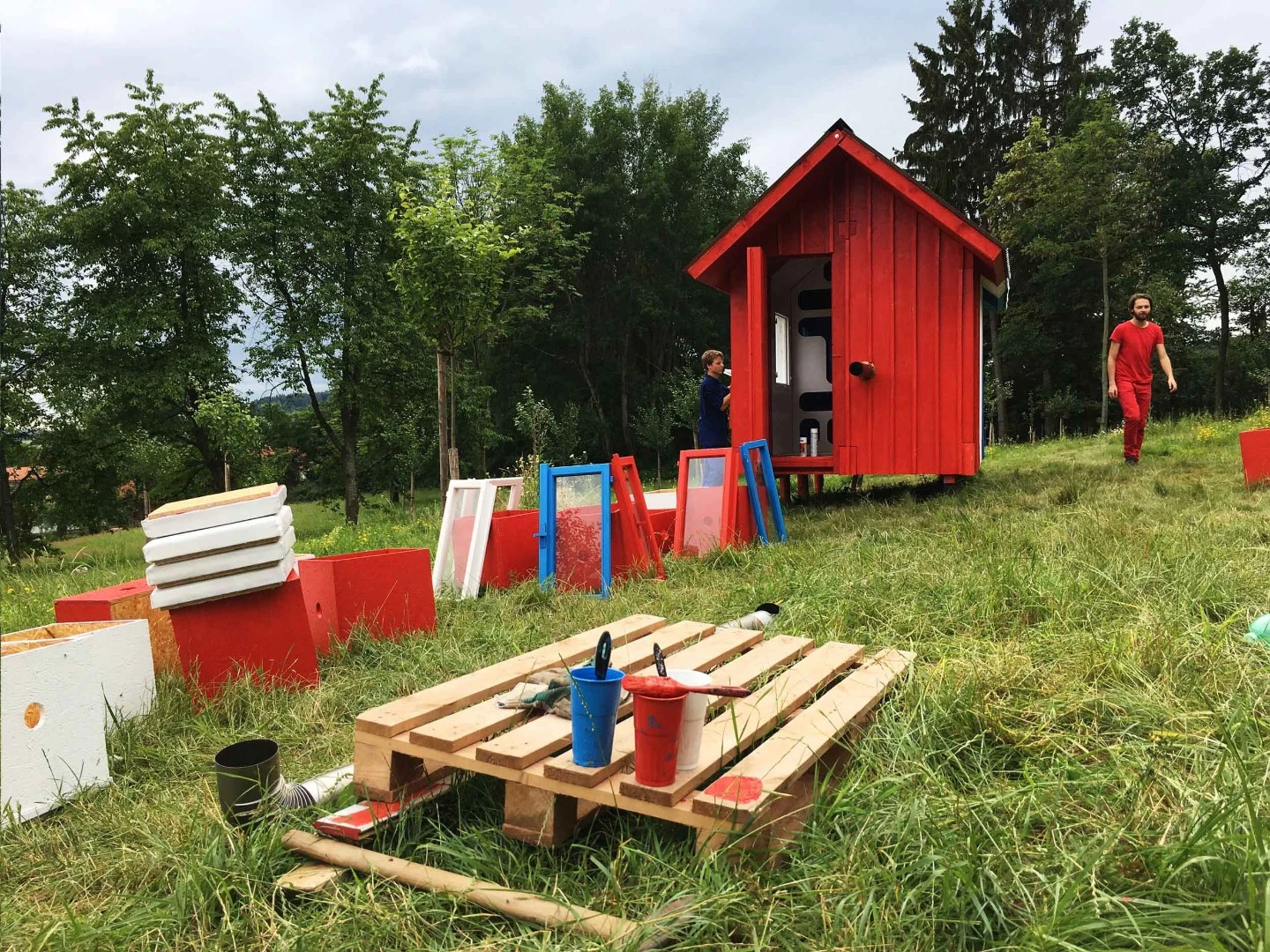The tiny home was developed as part of the firm's ongoing research into tiny houses
