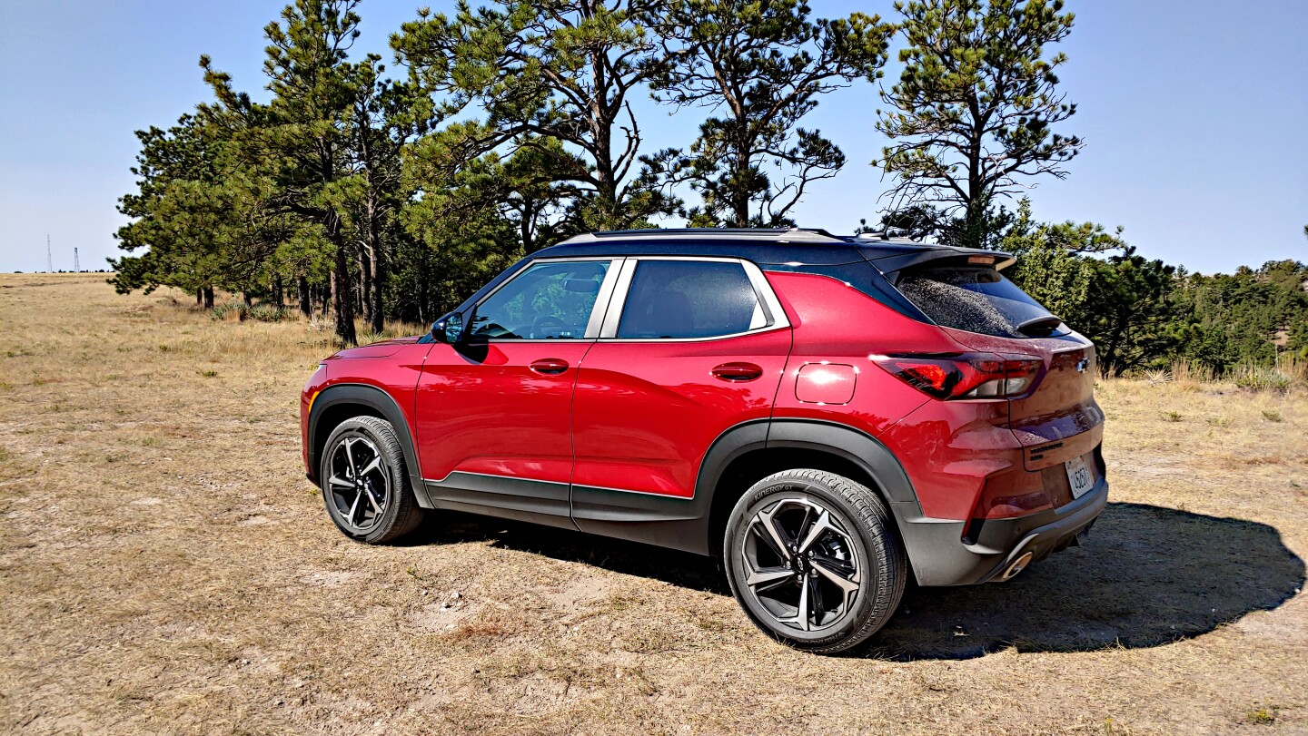 Unlike some competitors, the 2021 Chevrolet Trailblazer doesn't sacrifice cargo space or rear seat headroom