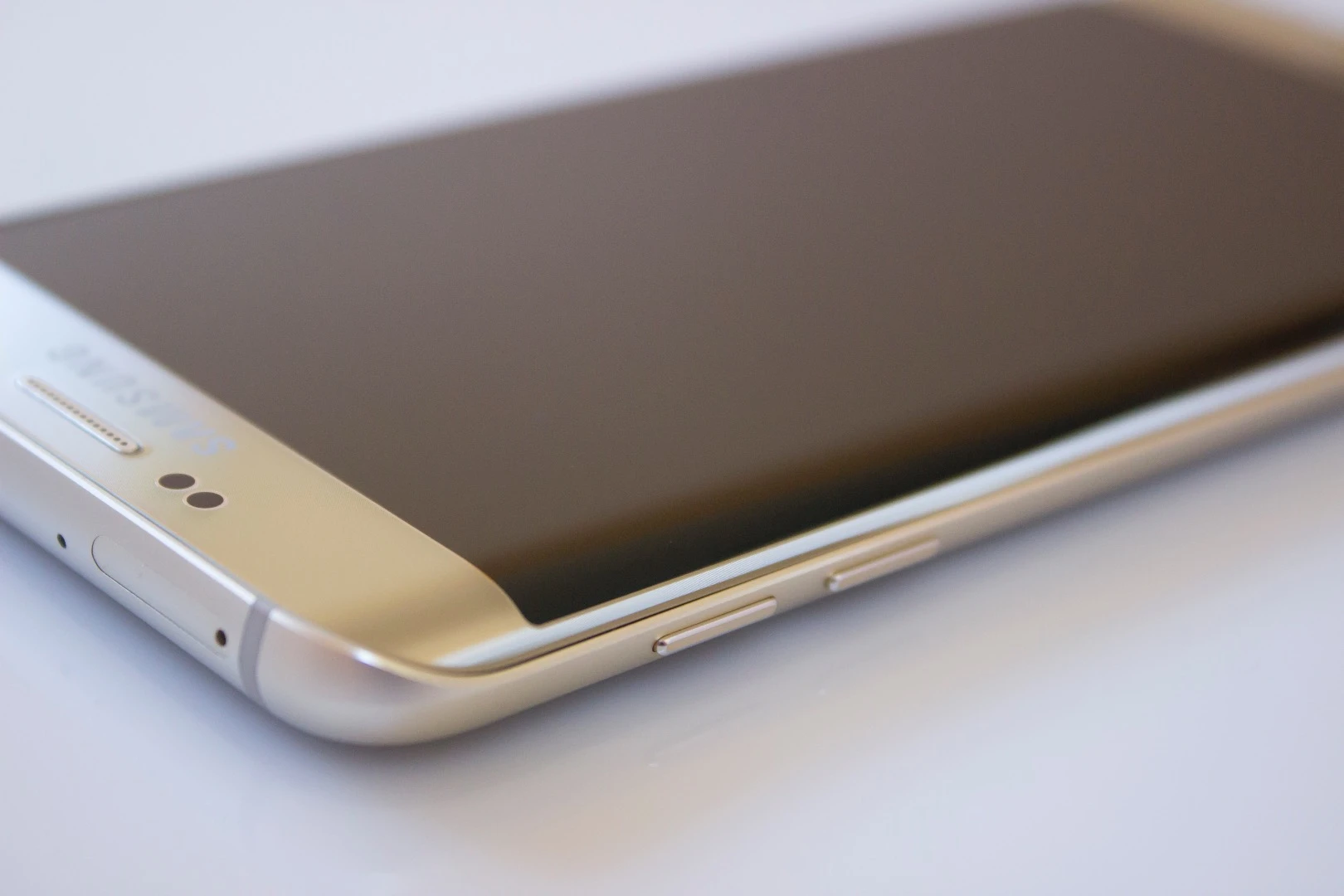 The phone has an aluminum frame