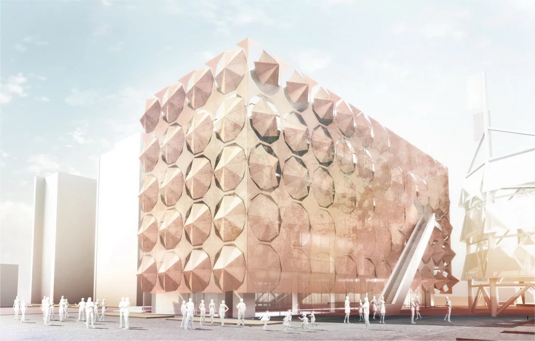The new facade is scheduled for a construction period in the Autumn of 2014 (Image: 3Gatti)