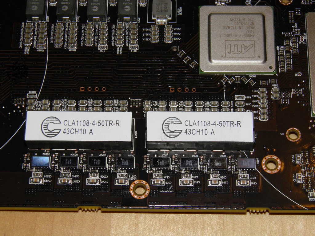 The new Radeon HD 6990 graphics card from AMD
