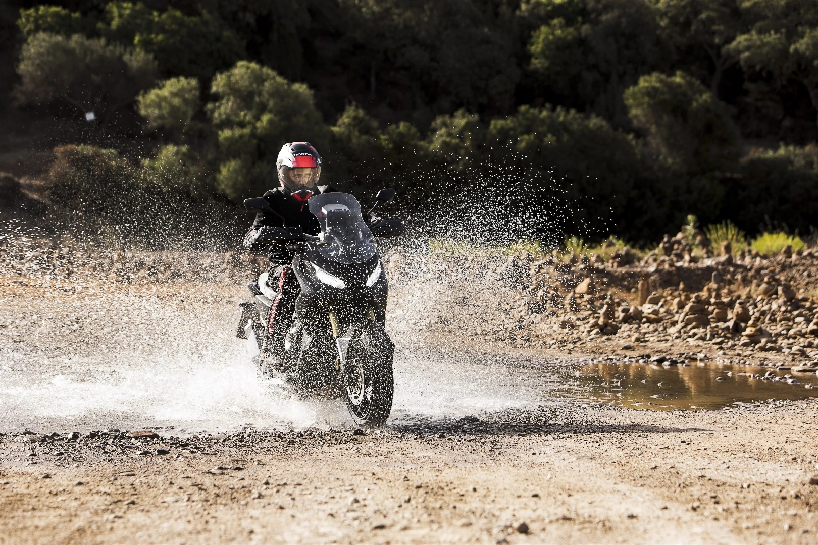 Hopefully Honda will retain the relatively large (for scooters) wheels in the X-Adv if it is indeed intended to go off-road