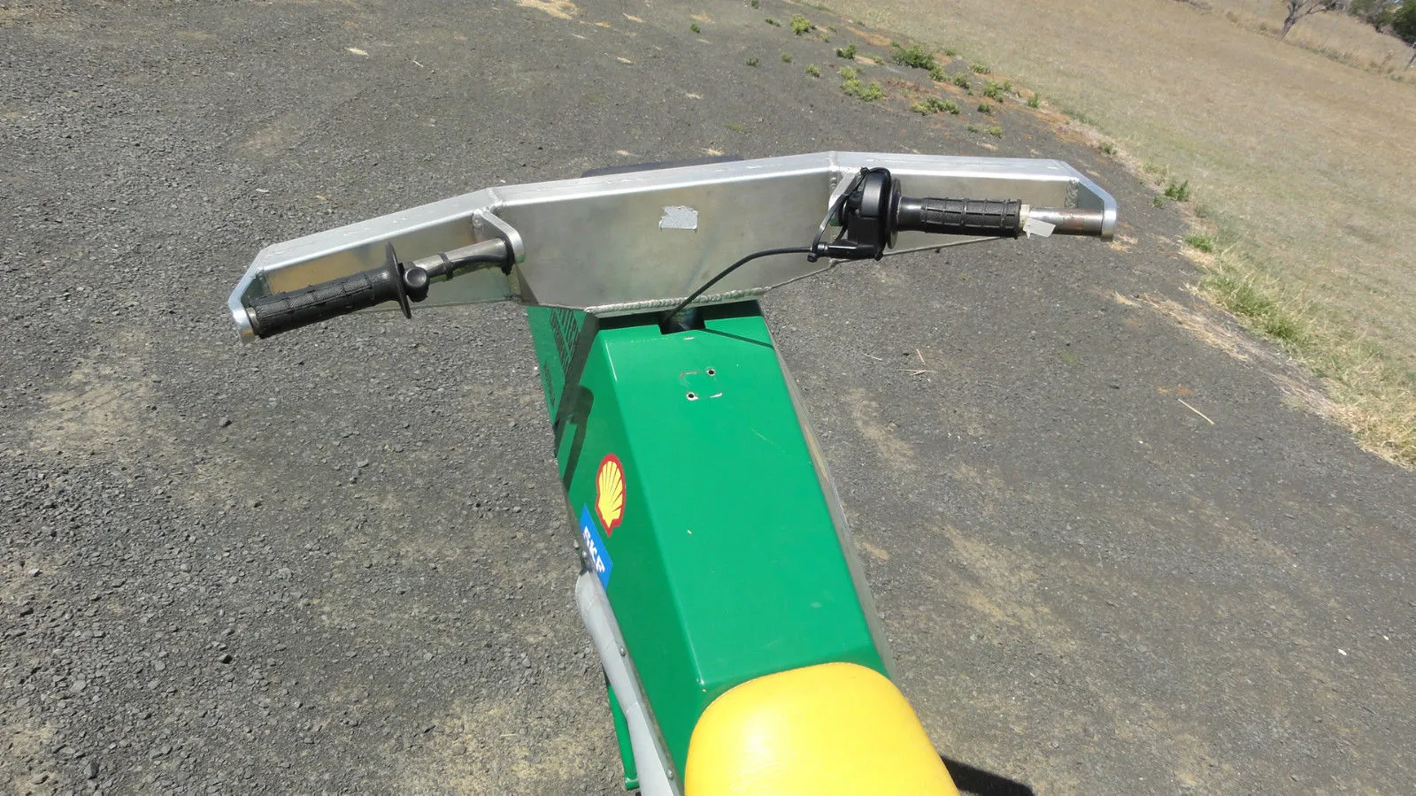 Dryvtech 2x2x2 - no brakes and no direct mechanical steering connection makes for an interesting ride