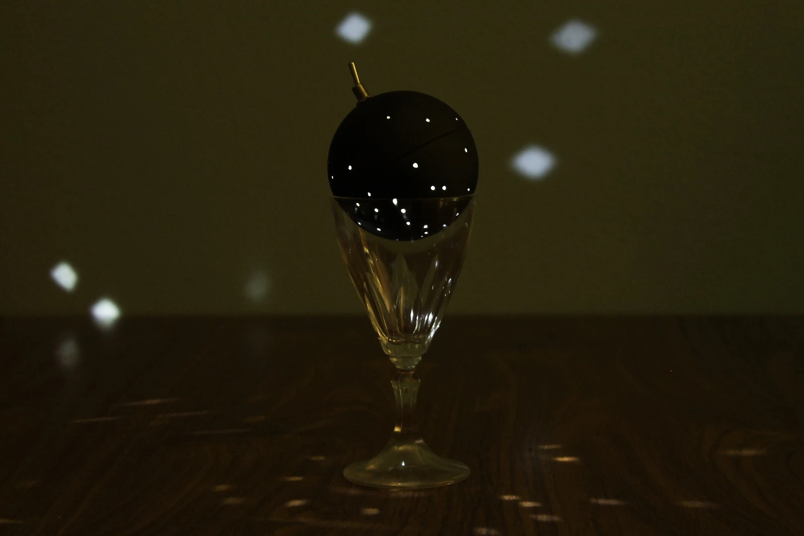 The Sputnik Kluster is one of the stranger designs, a hand-crafted steel light inspired by the Sputnik satellite