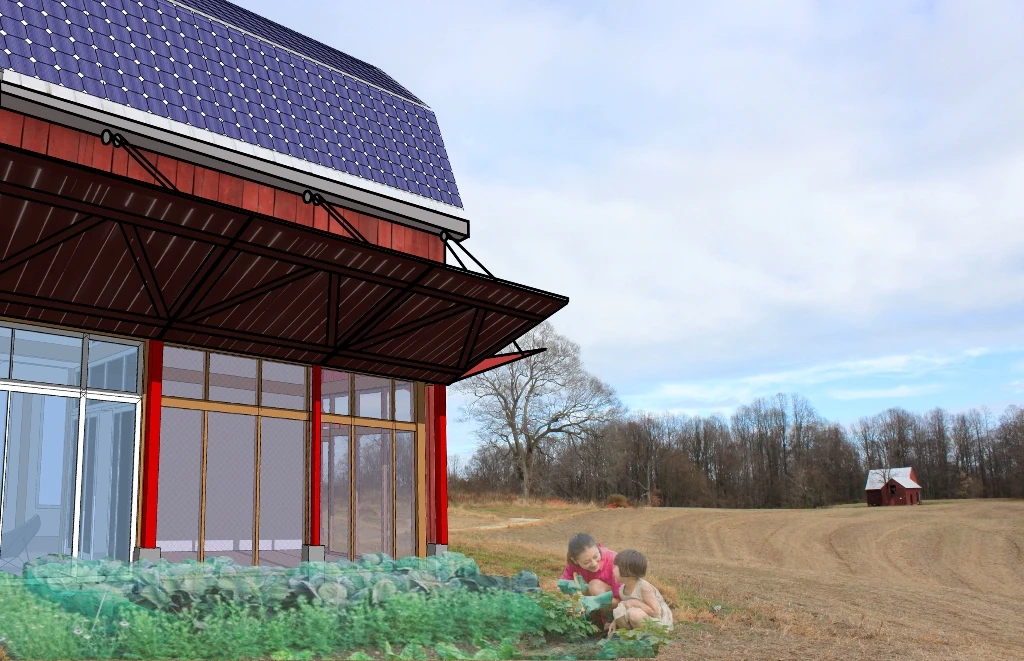 Visualization: Re-Barn converted tobacco barn