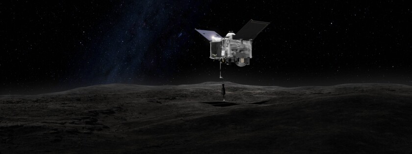 Artist's concept of OSIRIS-Rex